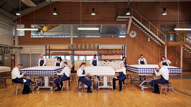 Hästens still manufactures all its beds in Köping.