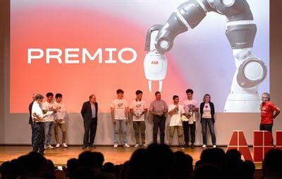 ABB RoboCup becomes a global competition: School in Italy has been named world champion in robotics education