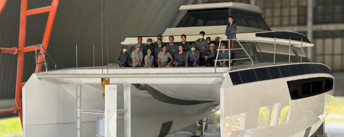 GR63 Eco-Catamaran: A new benchmark for zero-emission yachting