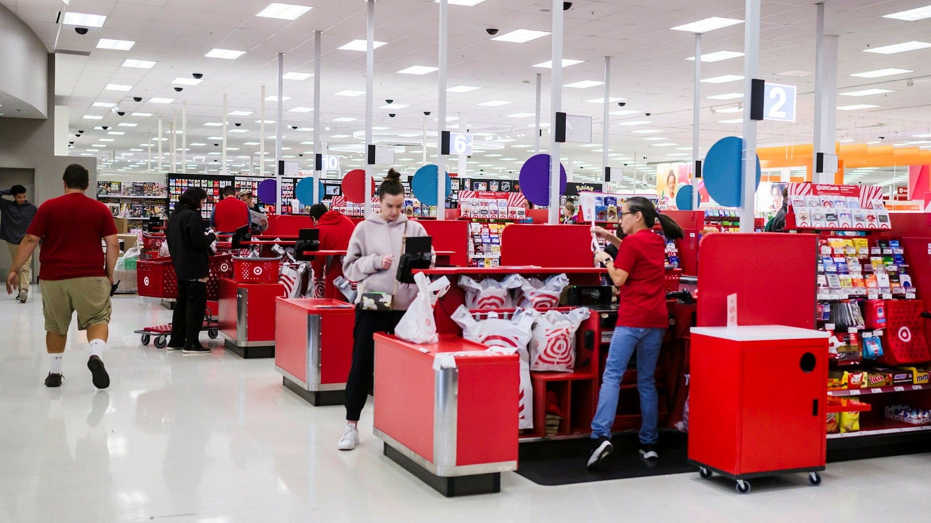 US chain Target reports below expectations.