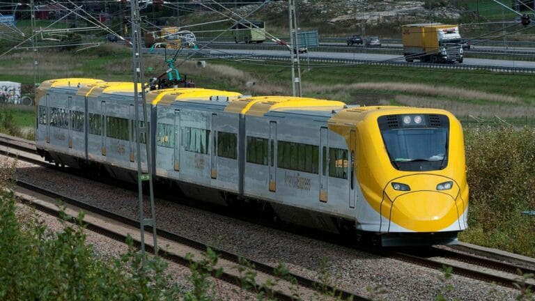 Train traffic resumes after police halt.