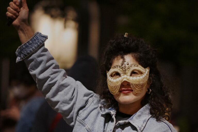 Facial recognition, a powerful tool for control and repression in authoritarian regimes.