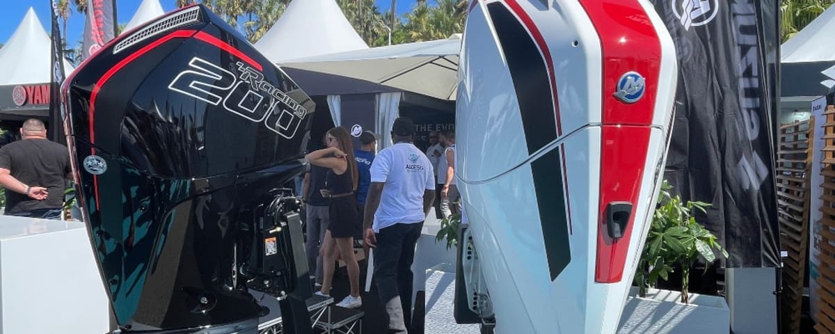 Mercury Marine Unveils New 150R/200R V6 Outboard Engines at Cannes Yachting Festival