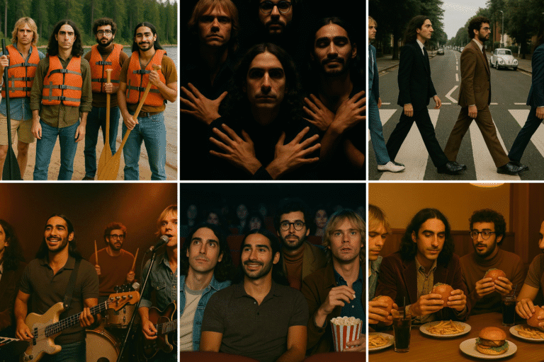 On Spotify, the unexpected success of The Velvet Sundown, a mysterious "group" generated by AI.