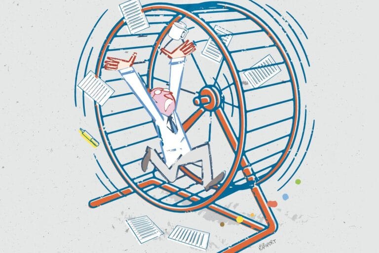 The world of scientific journals on the verge of suffocation.