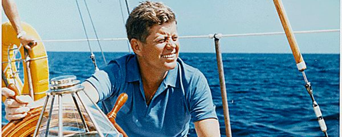 "Manitou," JFK's former presidential sailboat, continues to inspire dreams.