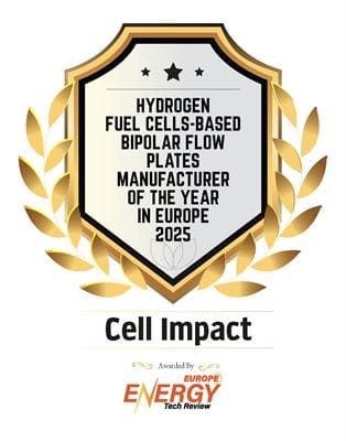 Cell Impact named manufacturer of the year for flow plates.