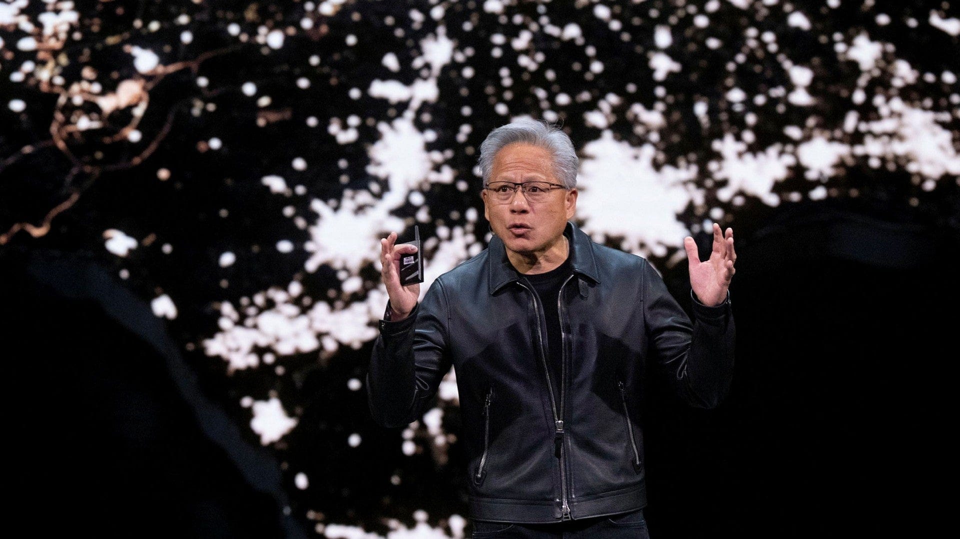 "Very strong demand" for Blackwell chip.